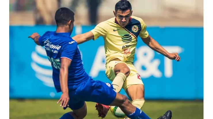 Cruz Azul cayó ante América en el Clásico Joven Sub-20