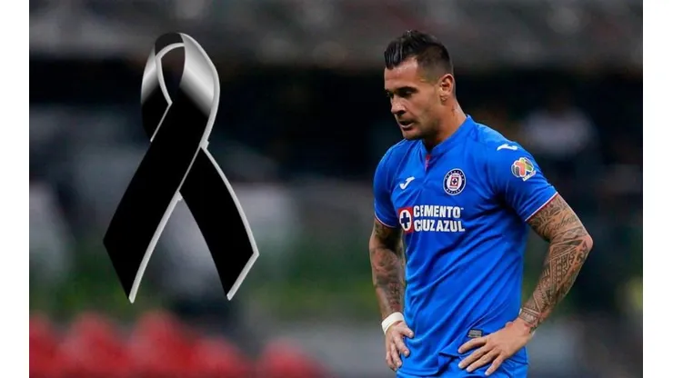 Milton Caraglio lamentándose en Cruz Azul.