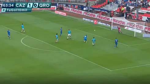 Milton Caraglio anotó el gol 10 mil.