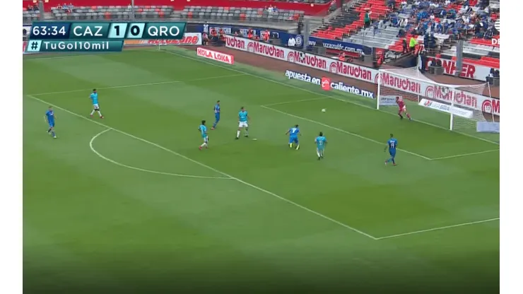Milton Caraglio anotó el gol 10 mil.