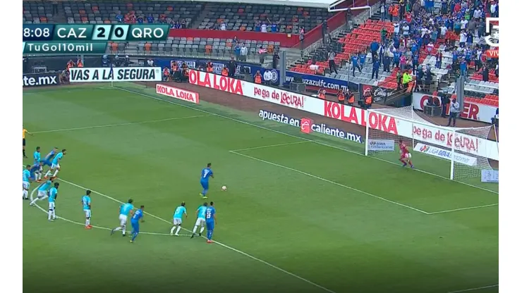 Caraglio anotó el 3-0.