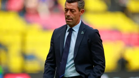 Caixinha atendió a los medios hoy.