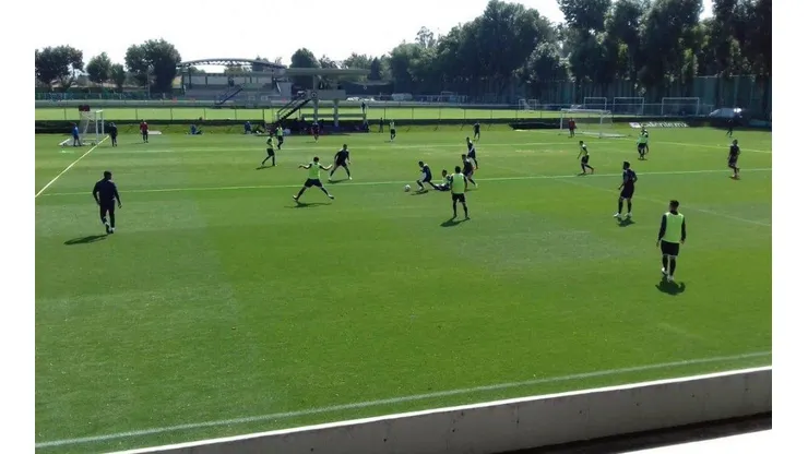 Cruz Azul entrenó esta mañana.