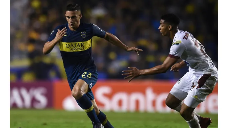 Marcone hoy juega en Boca Juniors.