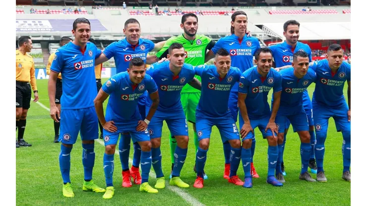 Cruz Azul ya probó hoy su formación.
