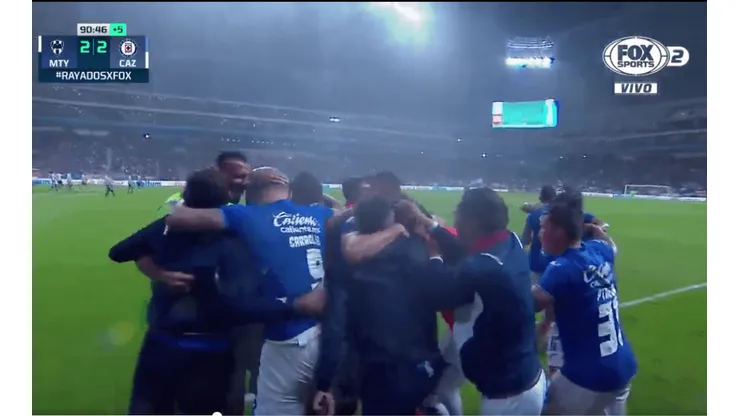 Cruz Azul visita a Monterrey.