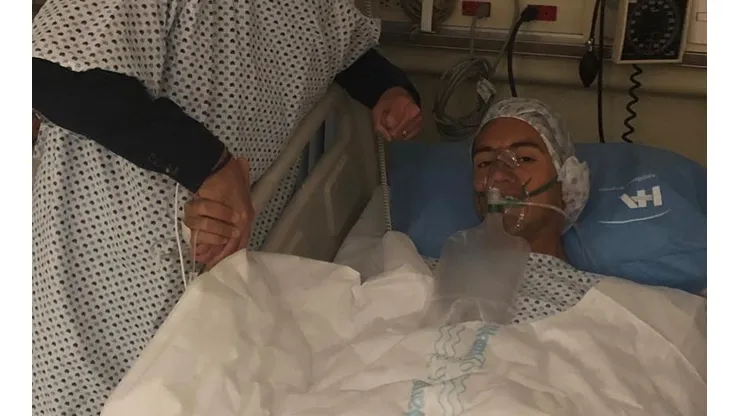 Javier Salas fue operado esta semana.