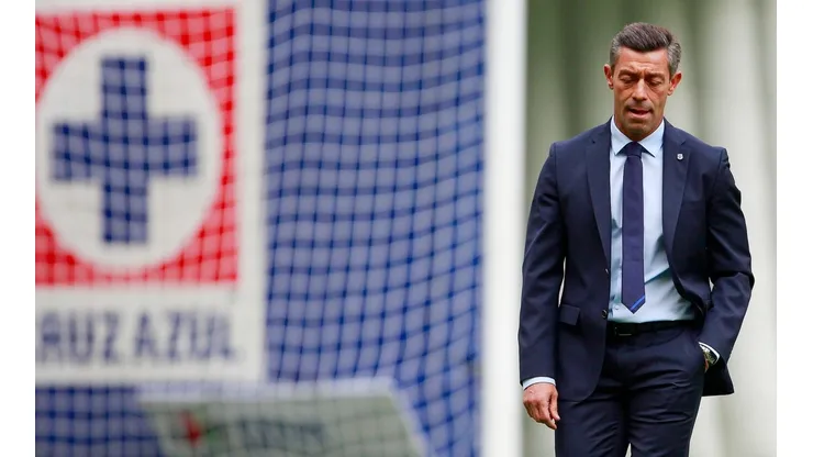 Pedro Caixinha no entrenó hoy.