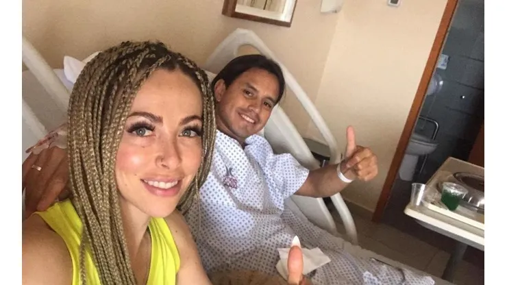 Gerardo Flores salió bien de la cirugía.