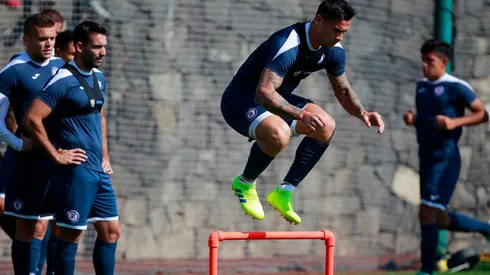 Cruz Azul está entrenando en Ixtapa hoy.