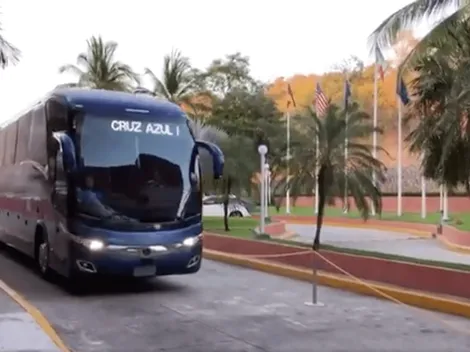 Cruz Azul ya se encuentra en su concentración de lxtapa