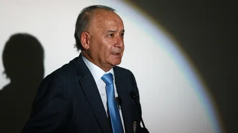 Billy Álvarez habló con la prensa hoy.