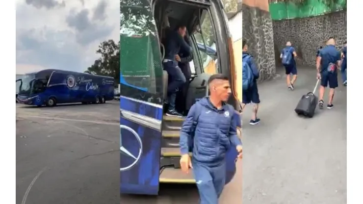 Cruz Azul llegó al Azteca.