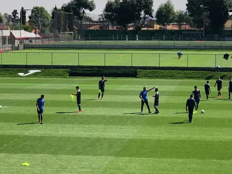 Elías Hernández sigue entrenando diferenciado en Cruz Azul