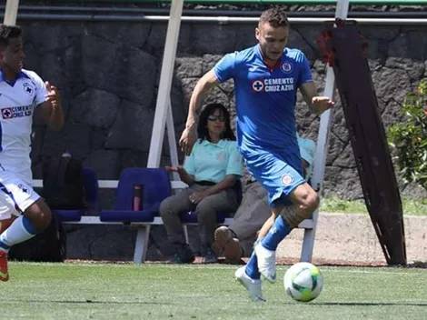 Cruz Azul golea 5-2 al equipo Hidalgo con triplete de 'Cabecita' Rodríguez