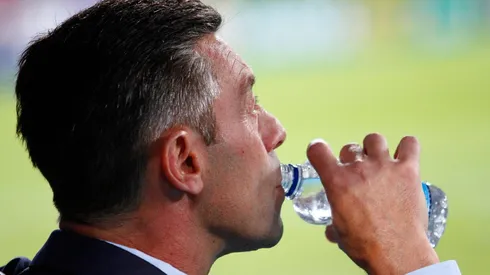 Pedro Caixinha se mostró feliz por el triunfo.