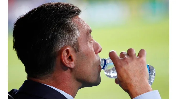 Pedro Caixinha se mostró feliz por el triunfo.