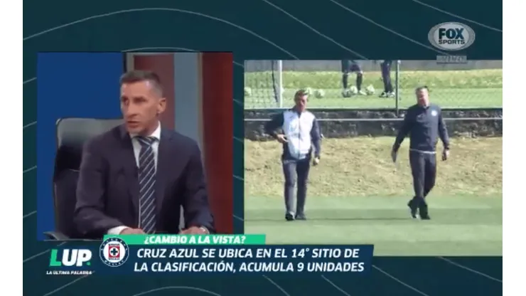 Chaco Giménez habló de Cruz Azul.