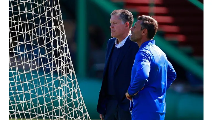 Peláez y Caixinha volvieron a unirse.
