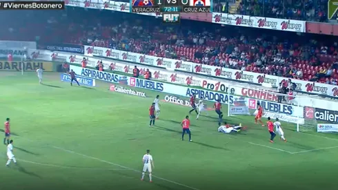 Cruz Azul empató con un autogol.