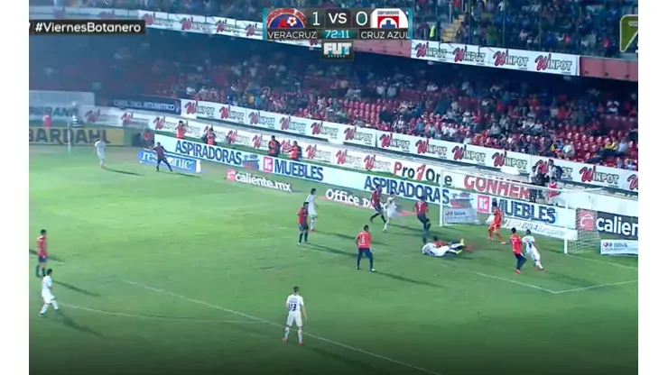 Cruz Azul empató con un autogol.