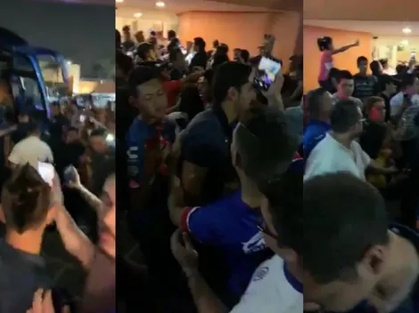 Cruz Azul llega al Estadio "Pirata" Fuente para juego vs Veracruz