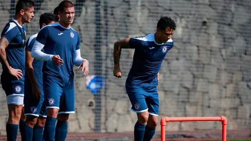 Cruz Azul entrenó esta mañana.
