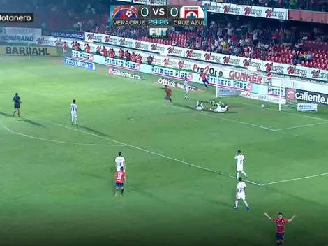 Video: Cruz Azul rompe con el récord de Veracruz sin marcar gol en Liga MX
