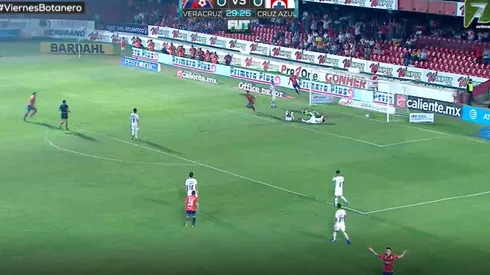 Cruz Azul rompió con la racha de Veracruz.