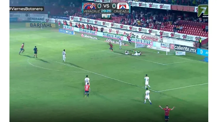 Cruz Azul rompió con la racha de Veracruz.