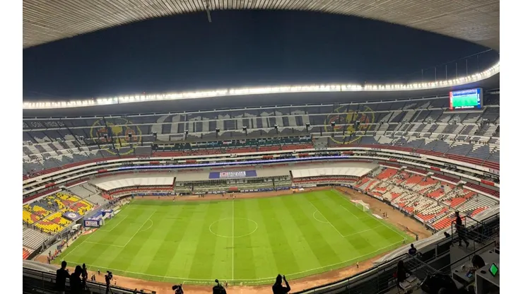 Cruz Azul casi no llevó afición al Azteca.