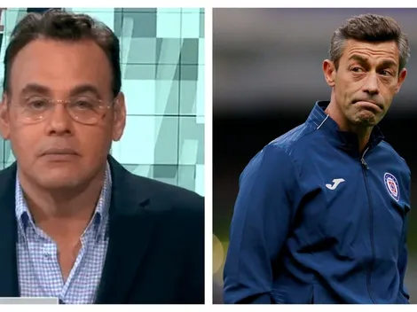 David Faitelson exige que Cruz Azul mantenga como técnico a Pedro Caixinha