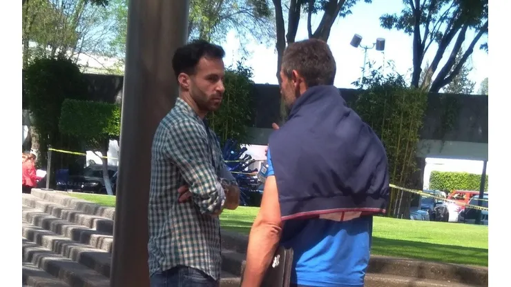 Crosas y Caixinha son muy buenos amigos.