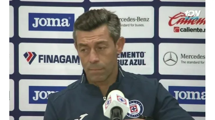 Caixinha atendió a los medios esta noche.