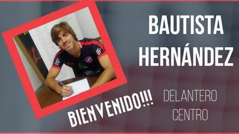 Bautista Hernández oficializado como refuerzo del Atenas uruguayo.