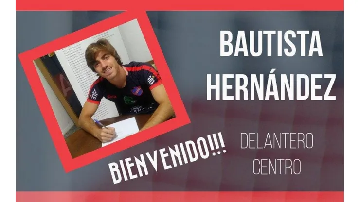 Bautista Hernández oficializado como refuerzo del Atenas uruguayo.