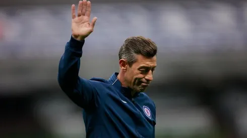 Caixinha en el partido de ayer en Copa MX.