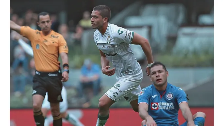 Cruz Azul cayó ante Santos Laguna.