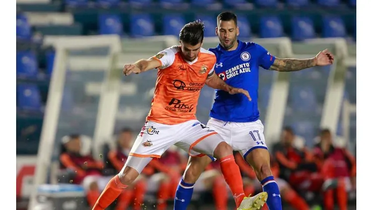 Cruz Azul vs Alebrijes en el 2018.