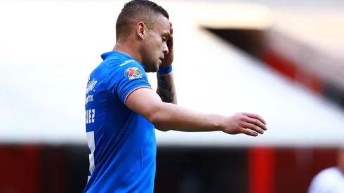 Jonathan Rodríguez aún no ha marcado con Cruz Azul. (Foto: Getty Images)