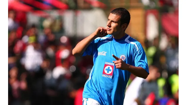 Joaquín Beltrán jugó en Cruz Azul en 2008.