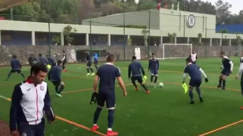 Varias bajas presentó Cruz Azul en la práctica de hoy.