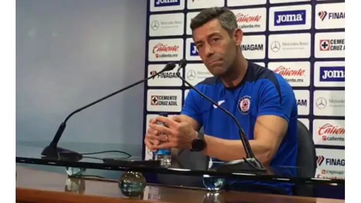 Caixinha atendió a los medios esta mañana.
