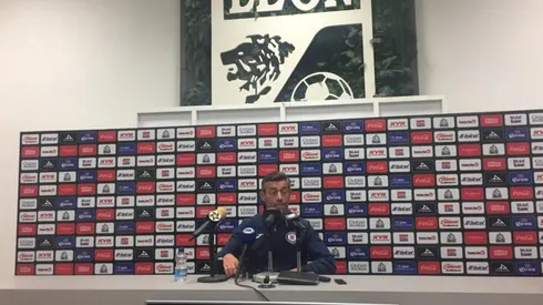 Caixinha atendió a los medios esta noche.