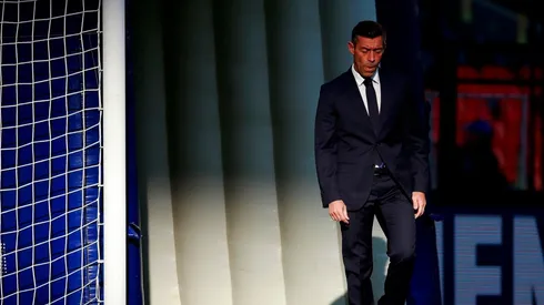 Caixinha atendió a los medios hoy.