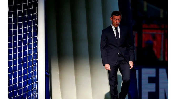 Caixinha atendió a los medios hoy.