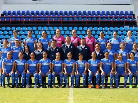 Cruz Azul Femenil publicó su foto oficial para el Clausura 2019