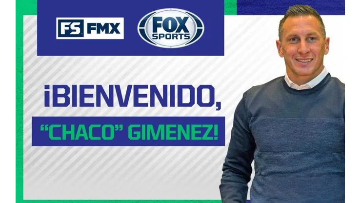 Chaco Giménez firmó con Fox Sports.