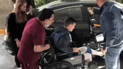 Eustáquio fue dado de alta hoy.