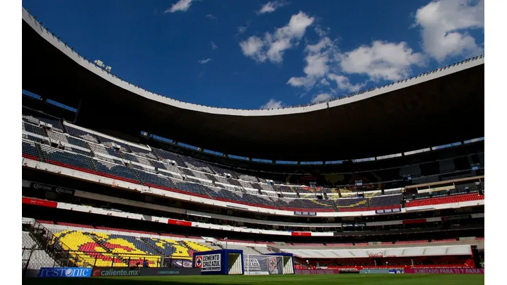 El Estadio Azteca ha tenido bajas entradas este año.